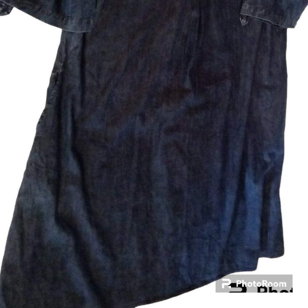 Ashley Stewart chambray/camo dress sz 16 NEW, 1st photo is back side NEW - Picture 8 of 14